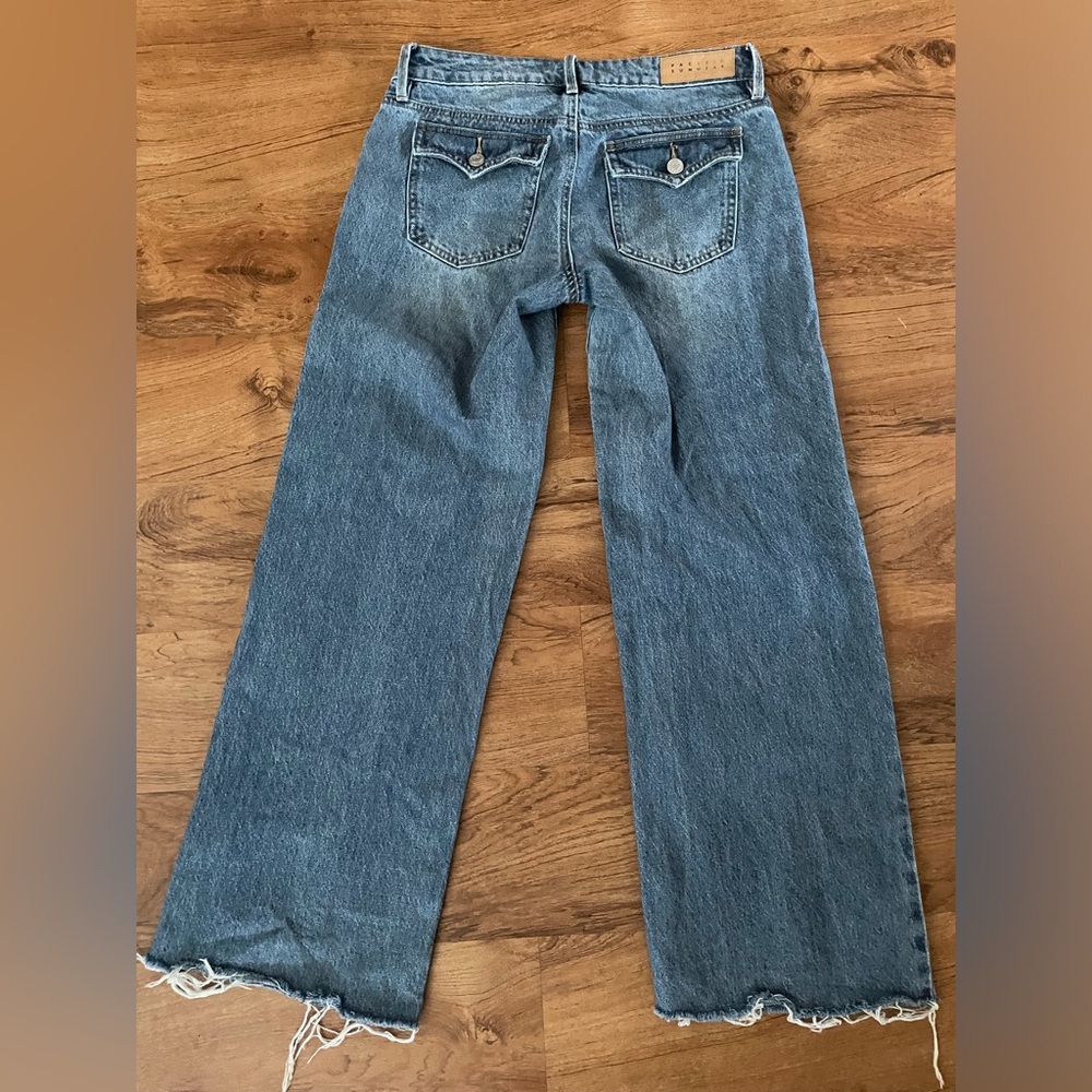 low rise, wide leg pacsun jeans size 24